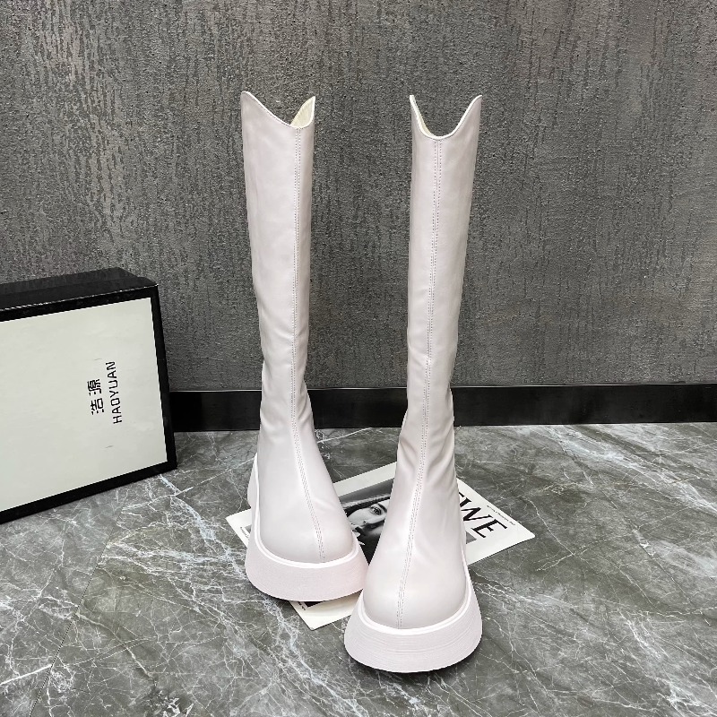 Women'S Fashion Korea - Sepatu Bot Tinggi Wanita Model Platform