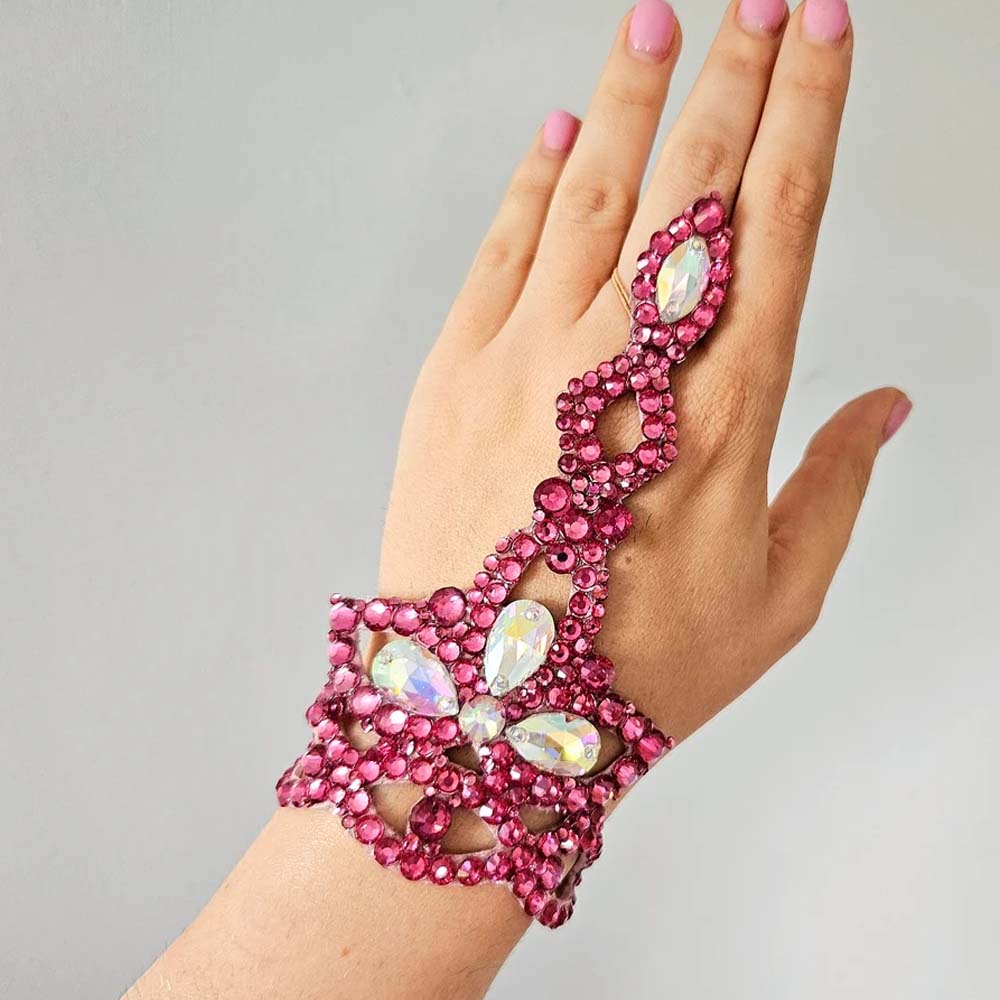 Gelang Tari Ballroom Stonefans - Women Fashion Dress Names ulasan dan harga