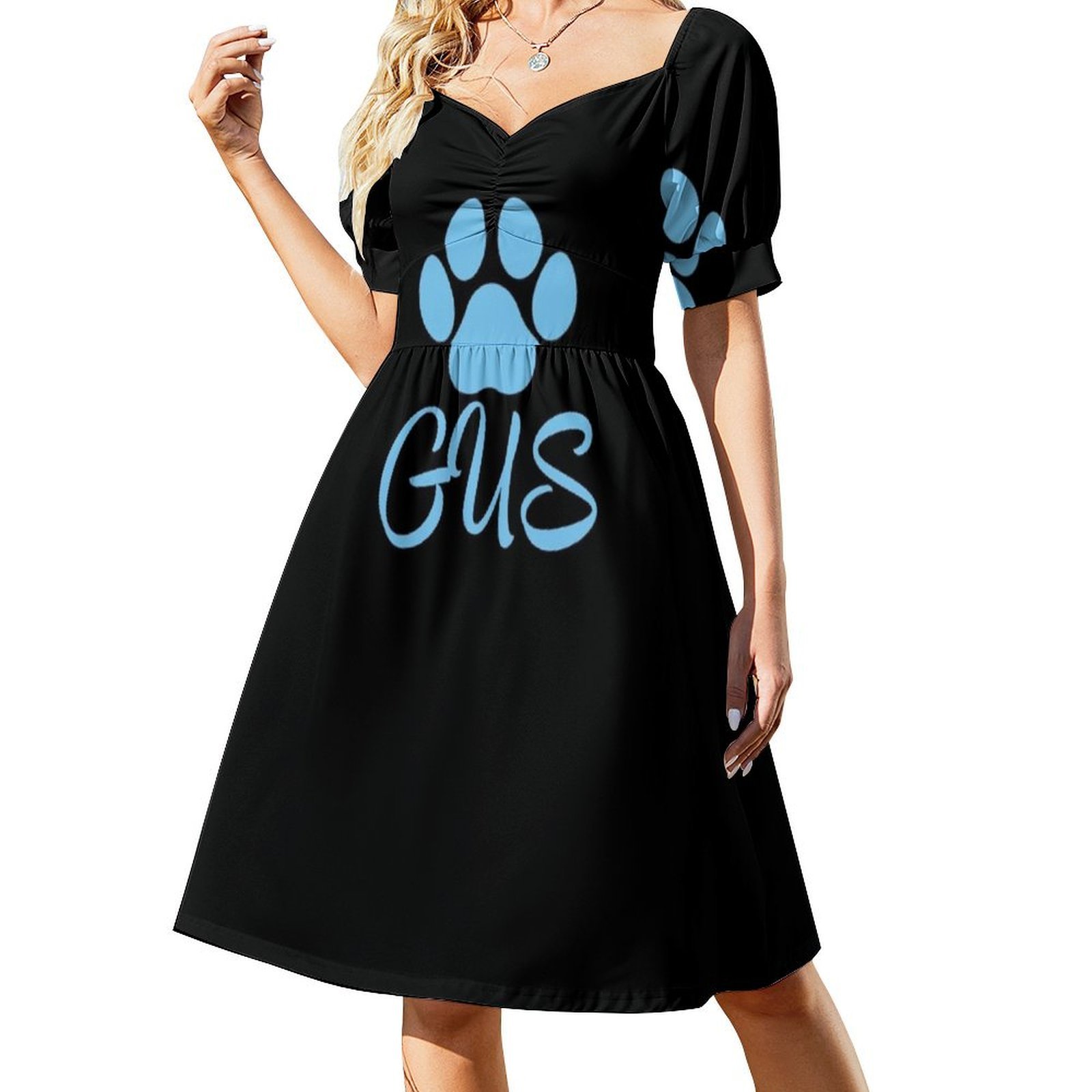 Gaun Boho Chic Biru Nama Gus,  - Women Fashion Dress Names ulasan dan harga