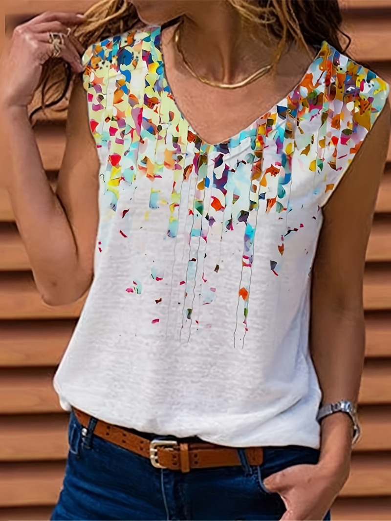 Baju wanita ukuran besar, paka - Women'S Fashion Vest Tops ulasan dan harga
