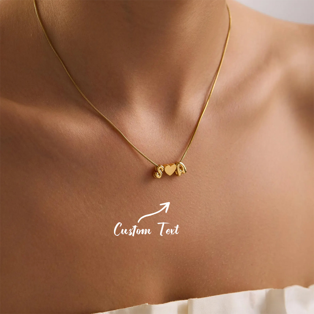 Kalung Hati Gelembung 3D denga - Women Fashion Names ulasan dan harga